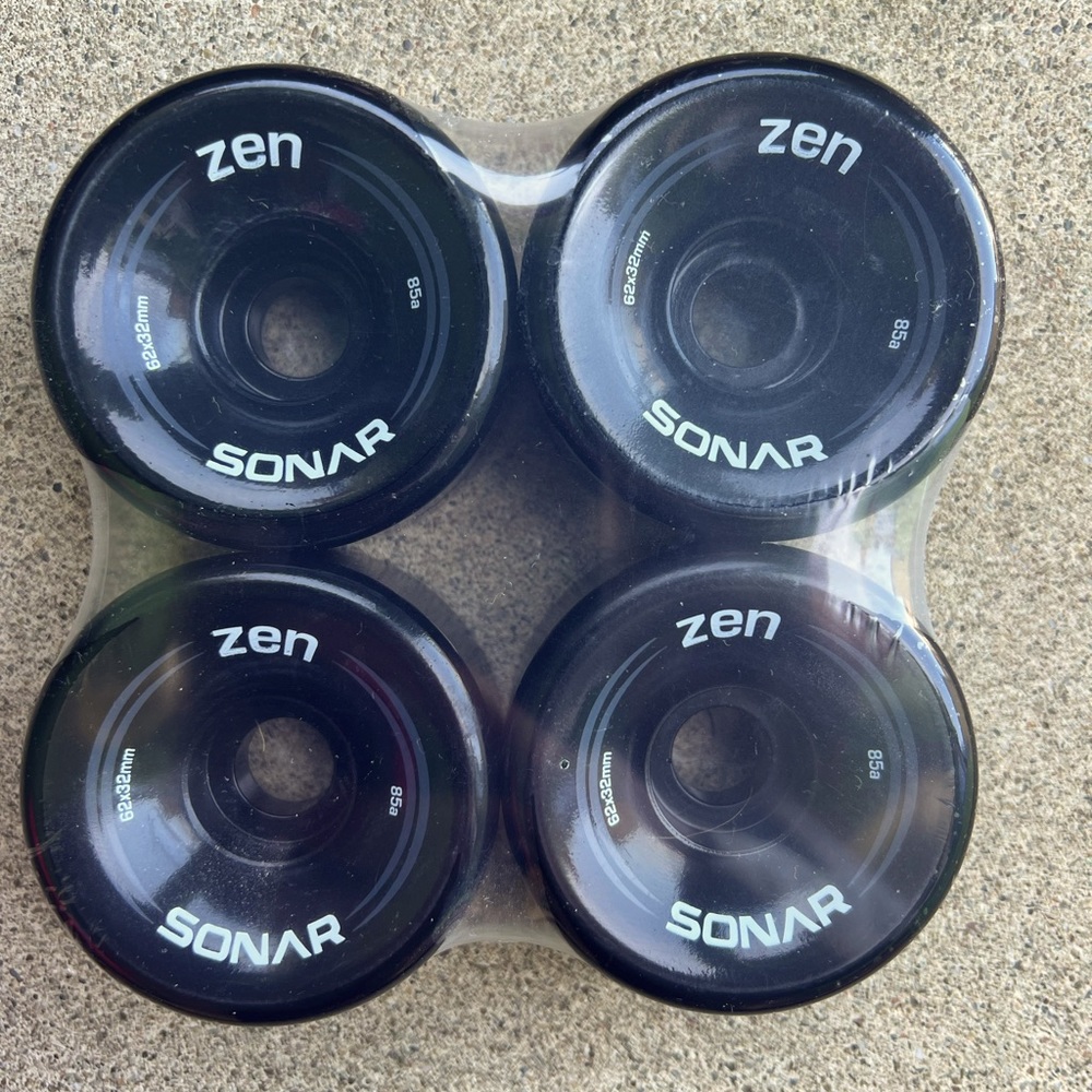 NEW Riedell Sonar Zen Wheels (set of 4)
